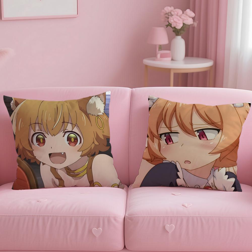 Anime Ich gebe das Heldenleben auf Kissenbezug Weich Leicht zu Waschen Kissenhülle Vielseitig für Sofa Bett Reise und Büro