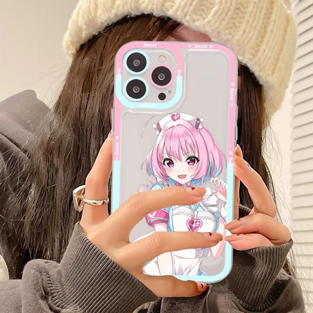Riamu Yumemi Anime Phone Case For iPhone 11 12 13 14 Mini Pro Max XR X XS TPU Clear Case For 8 7 6 Plus SE 2020