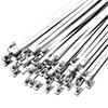 7.9mm 304 Stainless Steel Cable Ties, Heavy Duty Self-Locking Metal Zip Ties for Outdoor Cable Tray Wiring