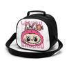 Insulated Lunch Bag  Portable Cooler Tote with Zipper, Cartoon Design