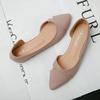 Lastest Shoes For Women Fashion Woman Flats Pointed Toe Hot Trendy Offer Genuine Mark Luxury Brand Cheap Clearance