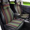 Bohemia Ethnic Style Car Seat Cover Breathable Linen Universal Car Cushion Automotive Interior Modelling For Four Season