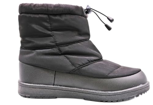 Highly water-repellent, waterproof, non-slip, and warm snow boots for rain, snow, and more. Lightweight, women's size 95022700, black, size 23.5cm, 3E