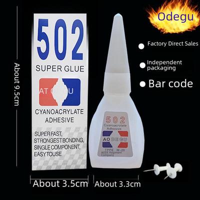 Odegu 502 momentlīme - 8 g maza pudelīte, universāla, stipra līme, populārs produkts