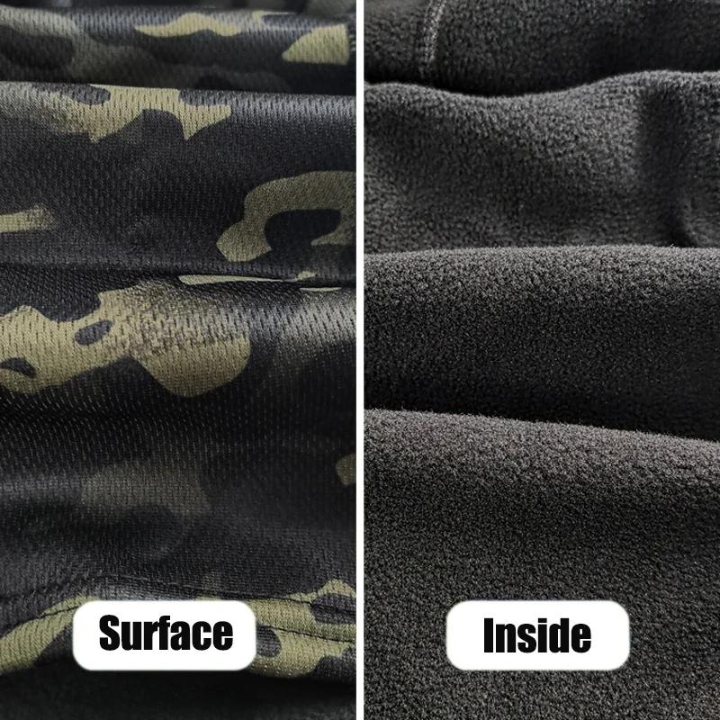 Winter Fleece Keep Warm Camouflage Balaclava Polar Fleece Cycling Full Face Mask Outdoor Motorcycle Ski Helmet Inner Cap Mask