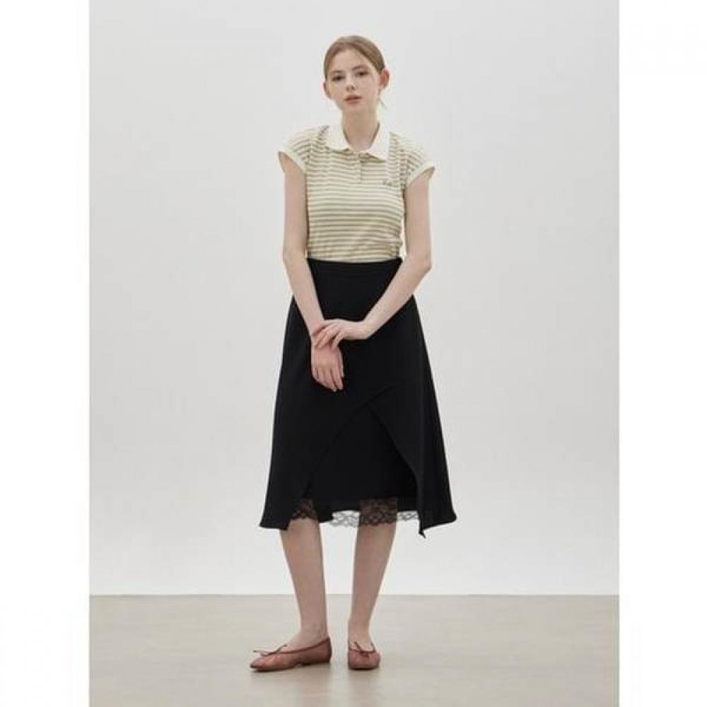 Cc Collect Unbalanced Flare Skirt C262msd039