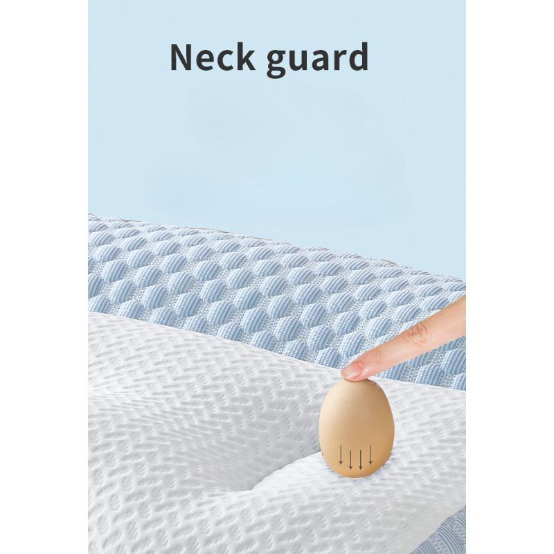 Summer Cool Feeling Ice Doudou Traction Pillow Single Cervical Vertebra Support Sleep Pillow Core Home Student Dormitory Pillow