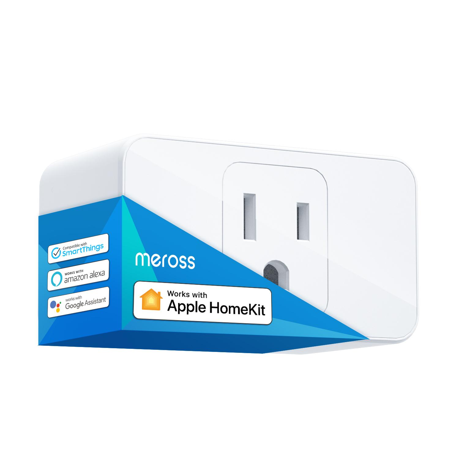 

Homekit Smart Plug Mini Wifi Socket Us Version App Віддалене голосове керування Підтримка Alexa Google Assistant Smartthings US Version 1 Piece