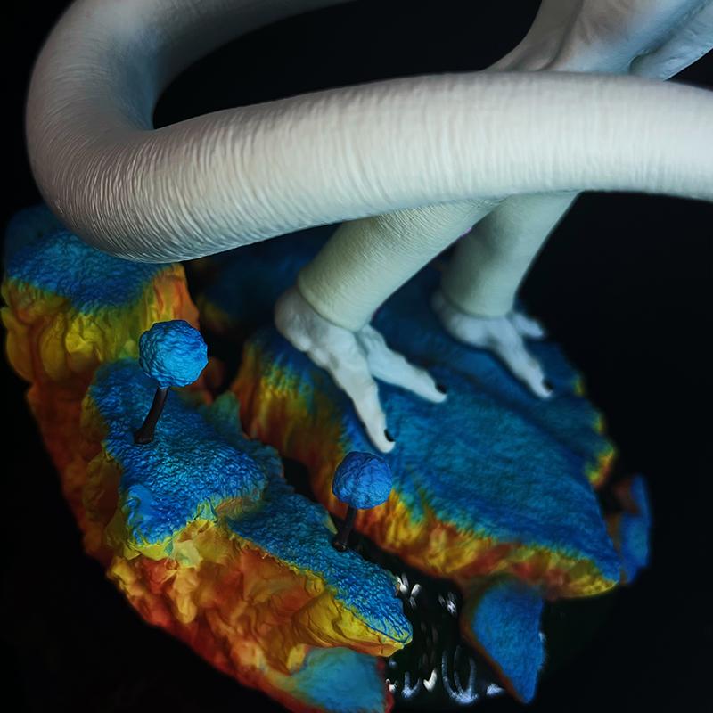 Dragon Ball 27cm/10.63inch Anime Z Frieza Figure Final Form Frieza Figurine Pvc Action Figures Collection Model Toys