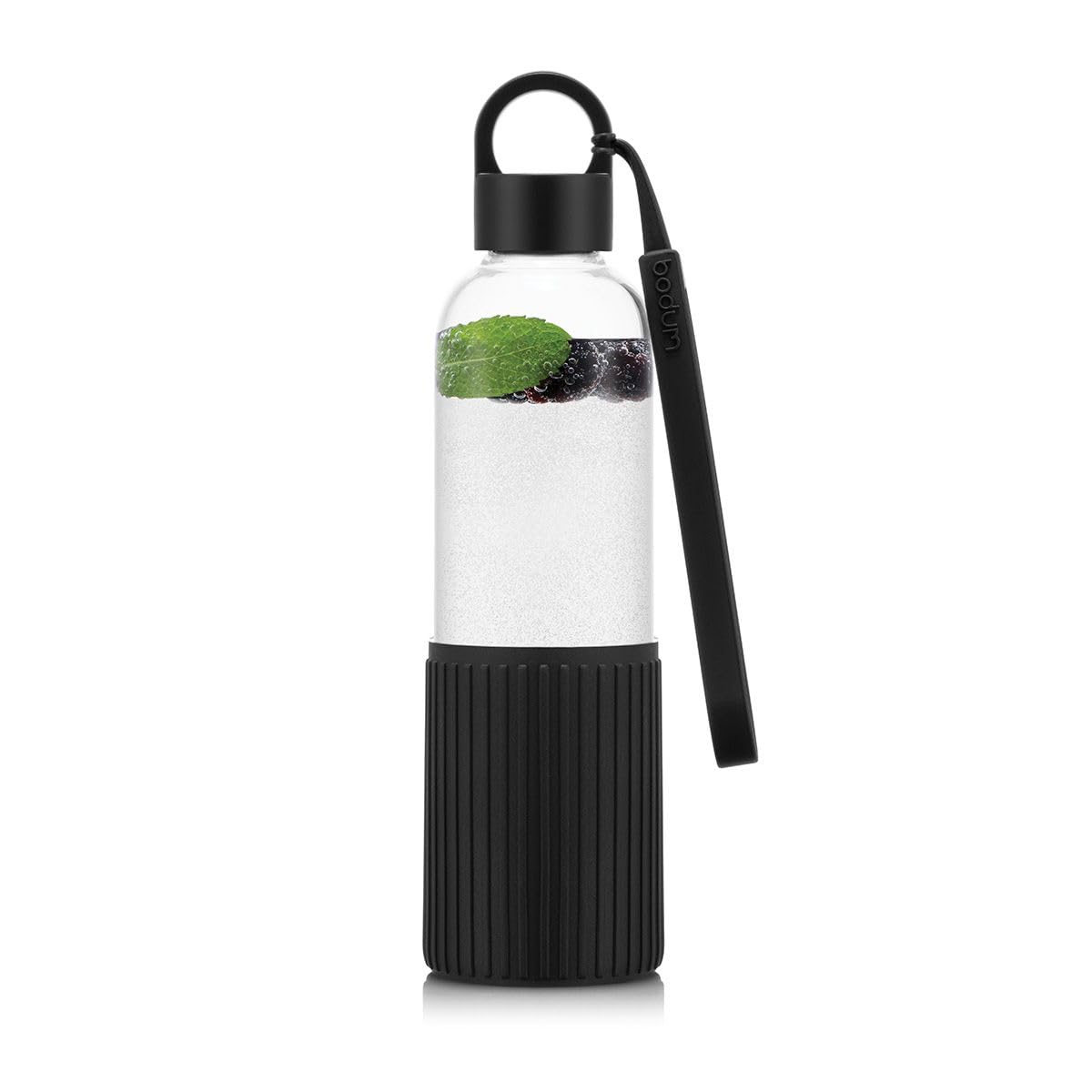 

BODUM MELIOR Вода Сделано из Черный Посудомоечная машина Использование на открытом воздухе Бутылка, 500 мл, Пластик, Легкий, Безопасный, [Оригинальный продукт] 12072-01BTR чёрный