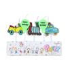Cute Cartoon Birthday Cake Candles Creative Children's Baking Decoration Car Balloon Ship Combination Candle