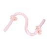 Heatless Hair Curlers No Heat Curls Headband DIY Natural Sleeping Hair Curling Styling Tool Pink