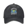 Monsters University Mike Sun Baseball Cap  Trendy Unisex Washed Trucker Hat Sunscreen Custom Logo Kpop Rock Baseball Caps Gift Idea