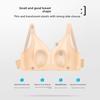 Ultra Thin Soft Support Jelly Bra for Women with Large Chest, Small and Seamless Without Steel Ring, Gathered and Supported Bra