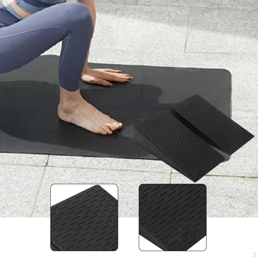 EVA Foam Wedge Block Anti Slip Calf Raises Training Equipment Squat Ramp Fitness Professional Slant