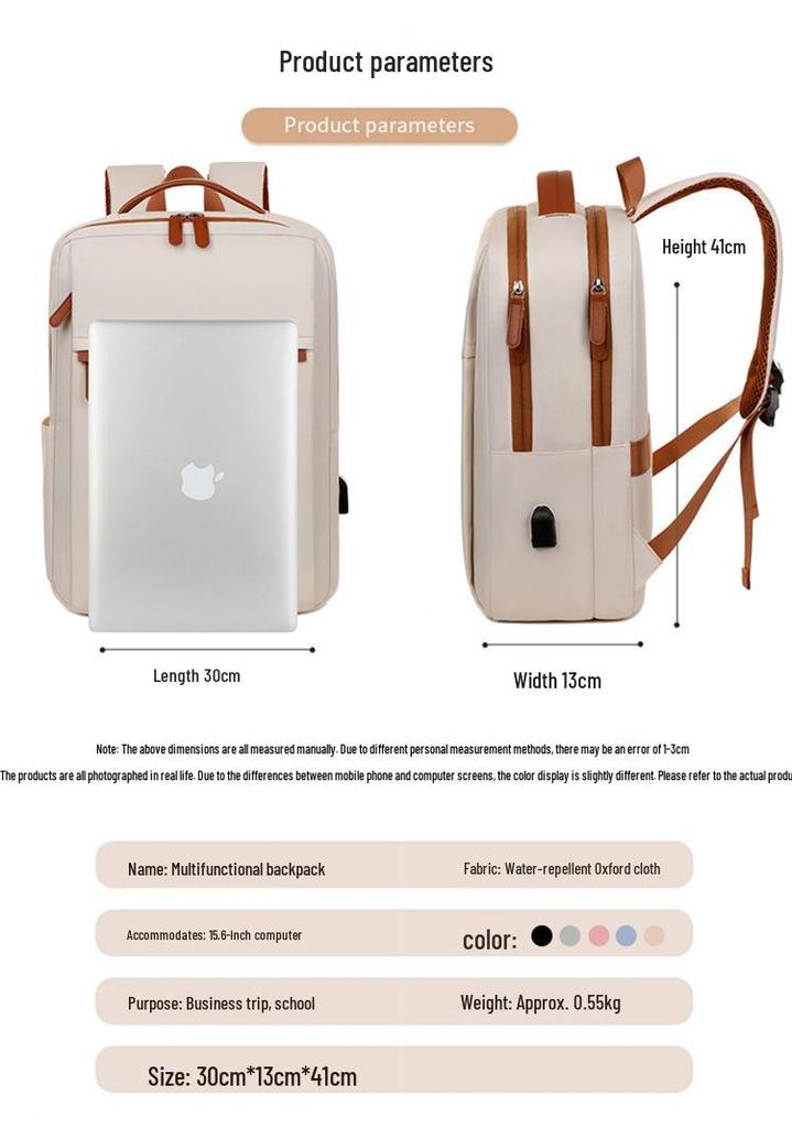 Cross-border Women's Casual Laptop & School Travel Backpack
