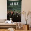 Suspense Film Alice InBorderland Printed Large Wall Tapestry Hanging Tarot Hippie Wall Rugs Dorm Cheap Hippie Wall Hanging