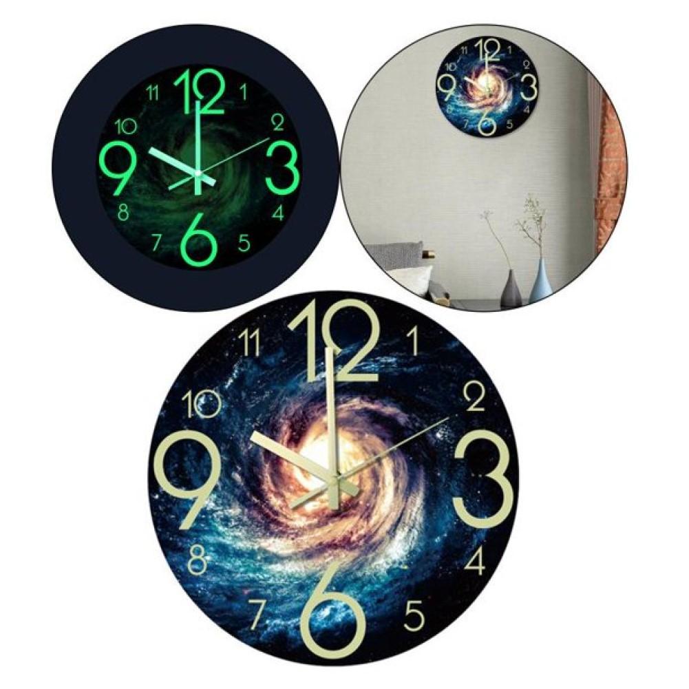 Living Rooms Wall Clock Silent Sweep Movement Study Room