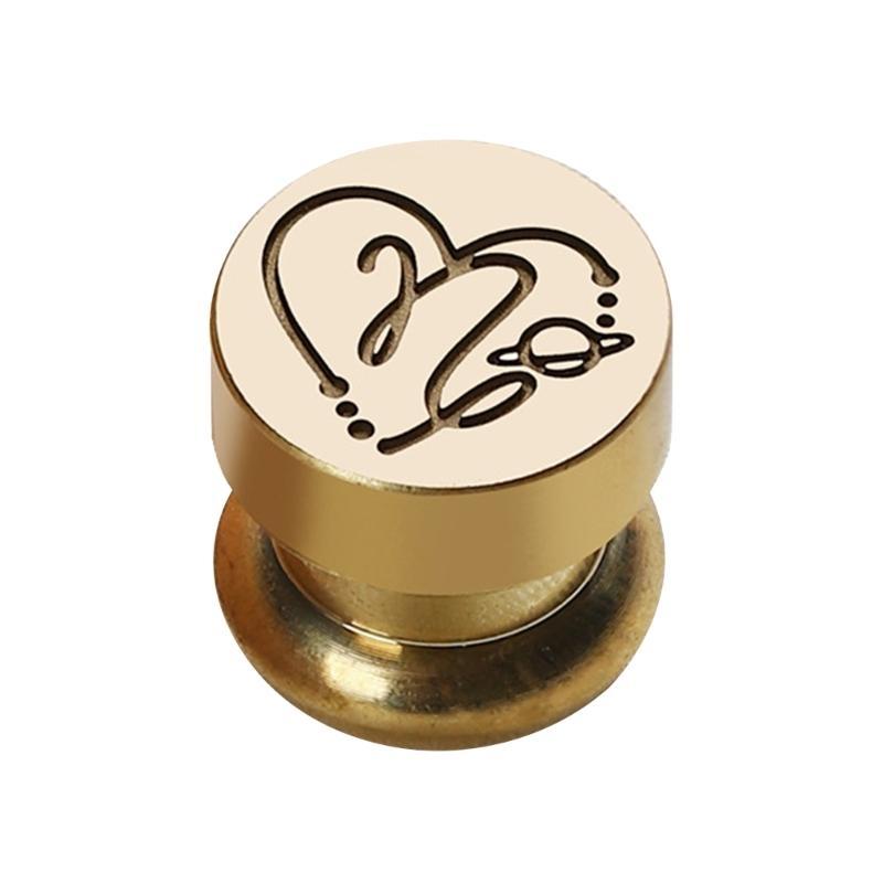 652F Astrology Series Seal Lacquer Seal Wax Stamp for Artistic Creations