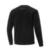 Li Ning Fitness Series Eisseide Schnelltrocknend Kühl Bequem Lässig Schlicht Rundhals Vielseitiges Langarm-Sweatshirt Herren Sweatshirt Schwarz AWDV379-6