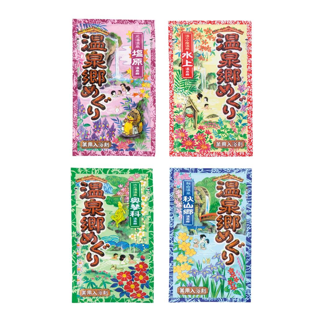 Yumeguri Series [Quasi-drug] Onsenkyo Meguri Bath Additives [18 Packets]