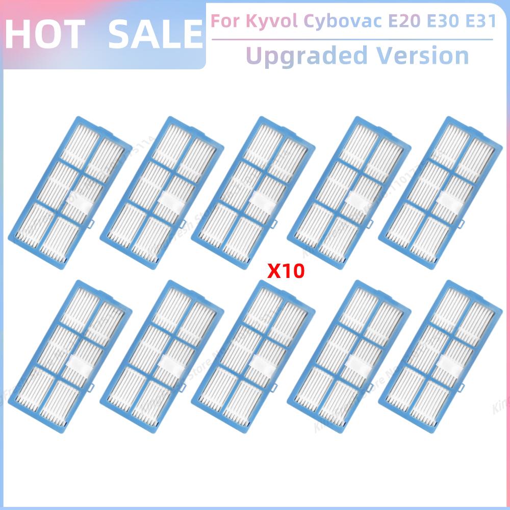 Fit For Kyvol Cybovac E20 E30 E31 Robot Vacuum Cleaner Replacement Spare Parts Main Side Brush Cover Hepa Filter Mop Cloth