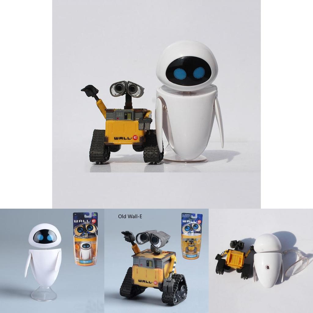 Adorable Wall-e Eve Mini Robot Action Figures Kids Gift Toy For Collectors