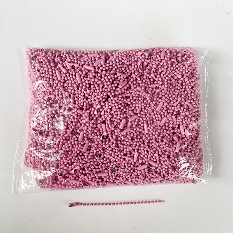 Colorful Bead Chain Painted Ball DIY Jewelry & Tag Accessories