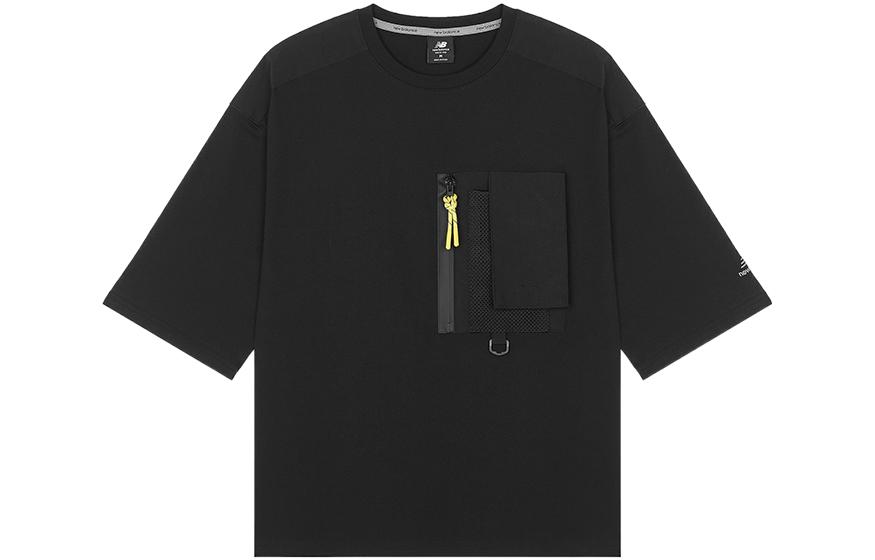 New Balance Drop Shoulder Sleeve T Shirt Men s AMT21371-BK M
