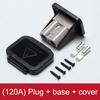 Sturdy For Anderson Connector for EV Charging with Integrated Base 50A 120A 175A Convenient for All Skill Levels