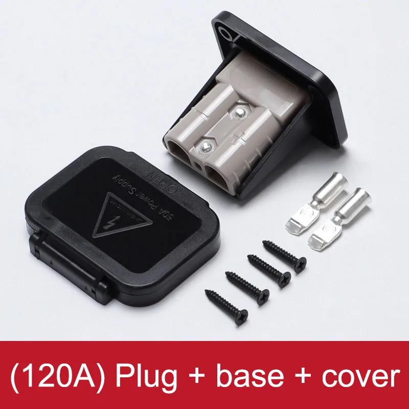 Sturdy For Anderson Connector for EV Charging with Integrated Base 50A 120A 175A Convenient for All Skill Levels