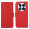 For Xiaomi Redmi Note 14 Pro 4G Case Litchi Texture Leather RFID Blocking Phone Cover