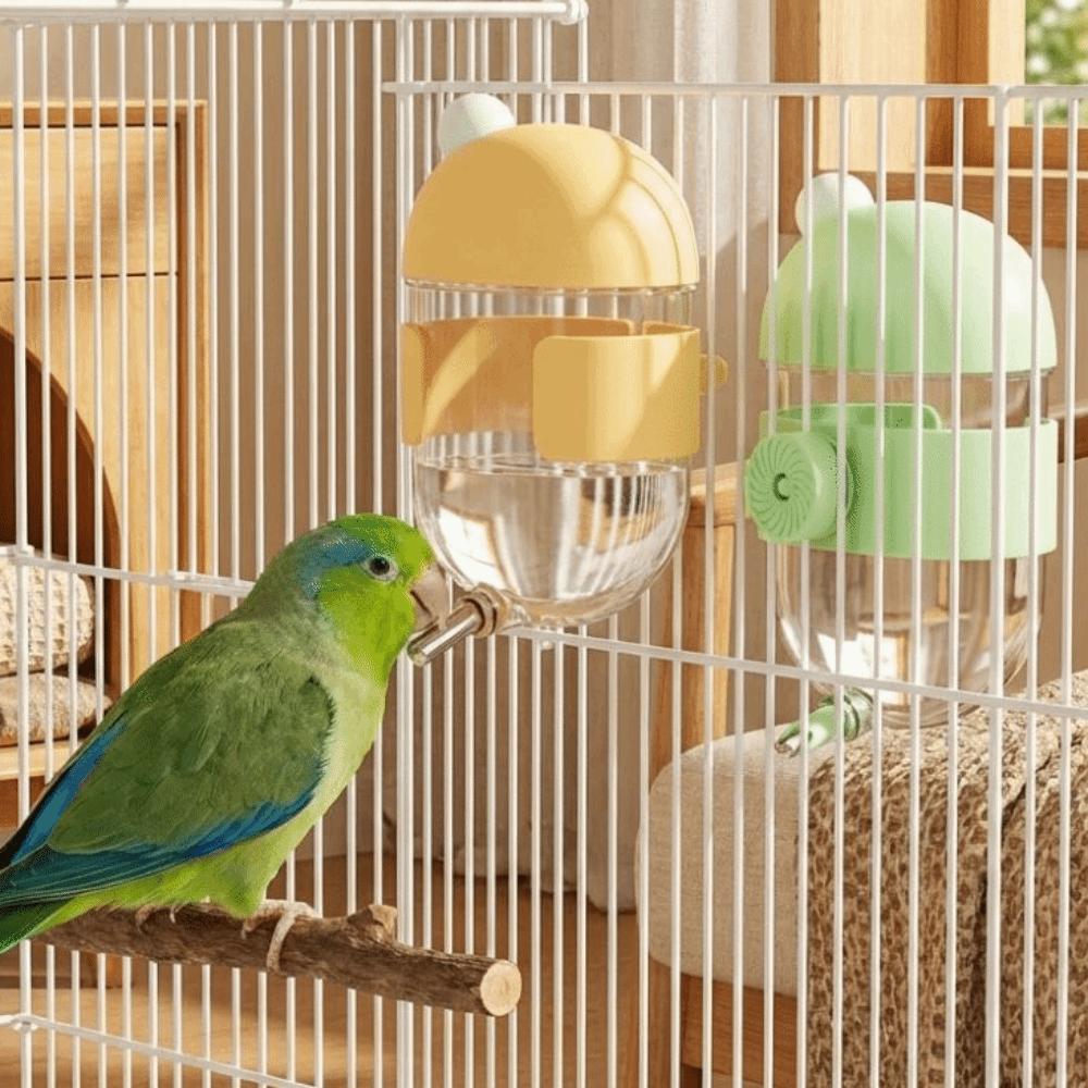 Large Capacity Bird Water Bottle Leak-proof Bird Drinking Cup Automatic Water Feeder  for Bird Cage