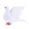 Artificial Feather Bird Decorative Dove Foam Simulation Figure for Event and Classroom Decor