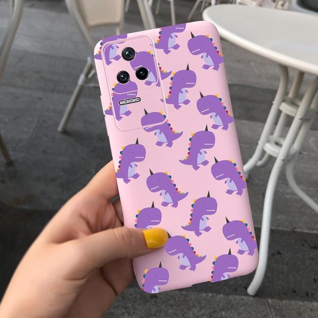 Per Xiaomi Poco F4 Custodia Cute Alien Cartoon Cover morbida in silicone TPU Custodia per telefono per Xiaomi Poco F4 GT PocoF4 Capa antiurto Coque