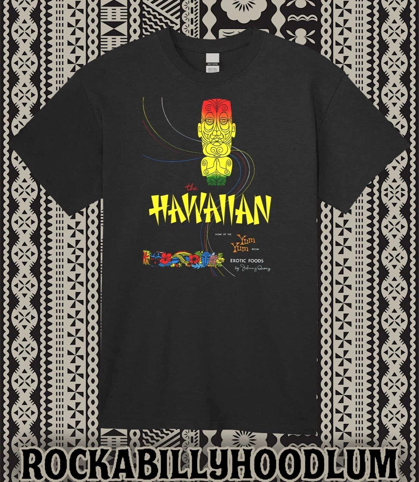 Retro Tiki T Shirt Bar Mug Restaurant Polynesian The Hawaiian Yum Yum Room 2XL