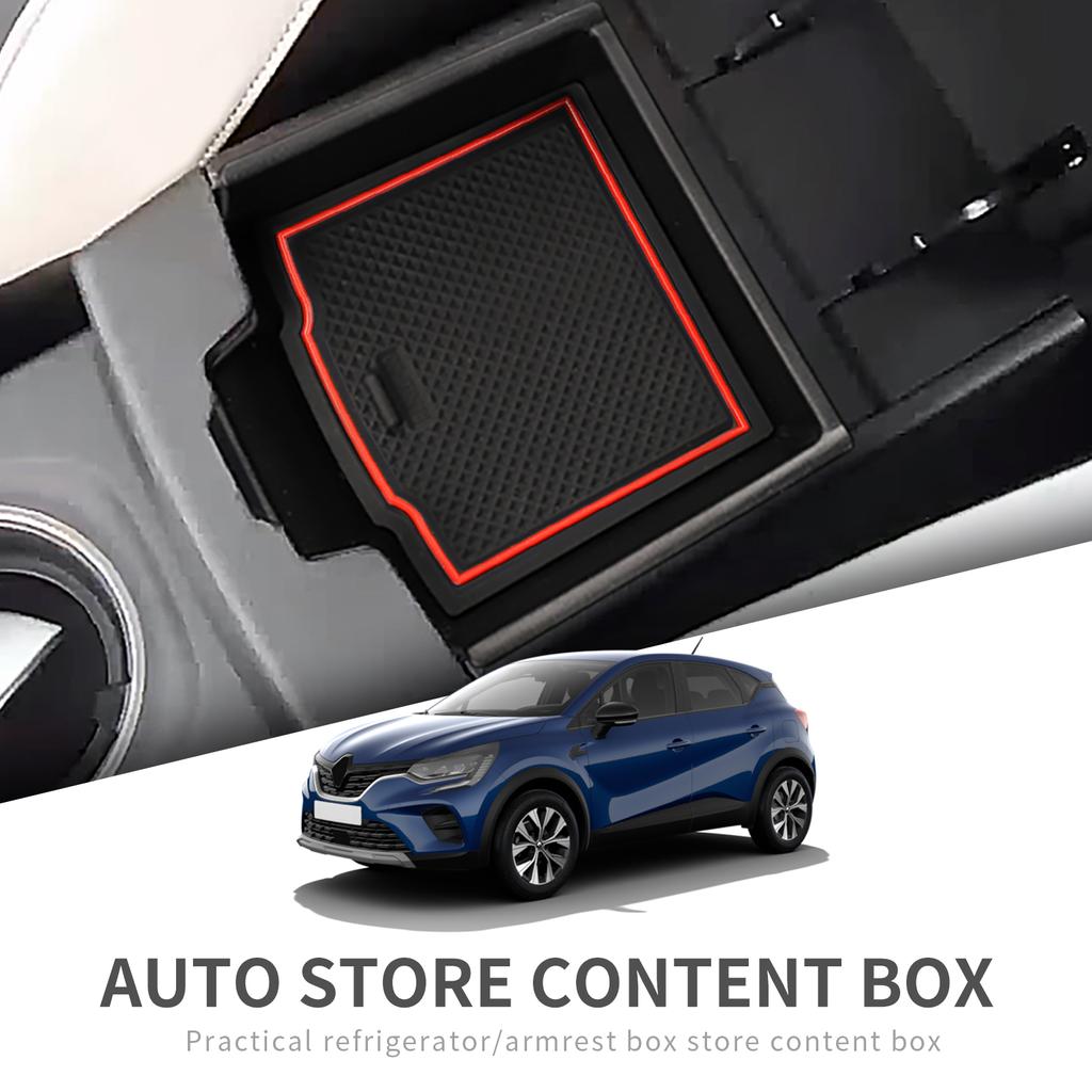 Car Armrest Storage Box for Renault Captur 2020 - 2023 for Mitsubishi ASX 2023 Center Console Tray Organizer Central Tidying
