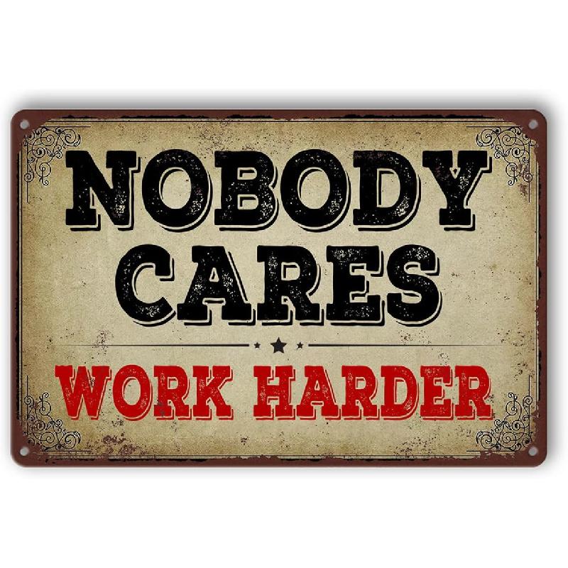 Vintage Motivational Wall Art Office Metal Decor Office Tin Signs Funny Pirational Decor If You Are Not Willing To Learn Pirational Posters For Women