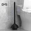 Toilet Plunger Heavy Duty Force Cup Toilet Bowl Plunger with Long Handle Bathroom Cleaning Accessories for Toilets Sinks Bathtubs Showers