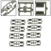 For BMW E53 Door Seal Clip Nylon Accessory 51717006757 Front+Rear Parts Replacement Durable High Quality New
