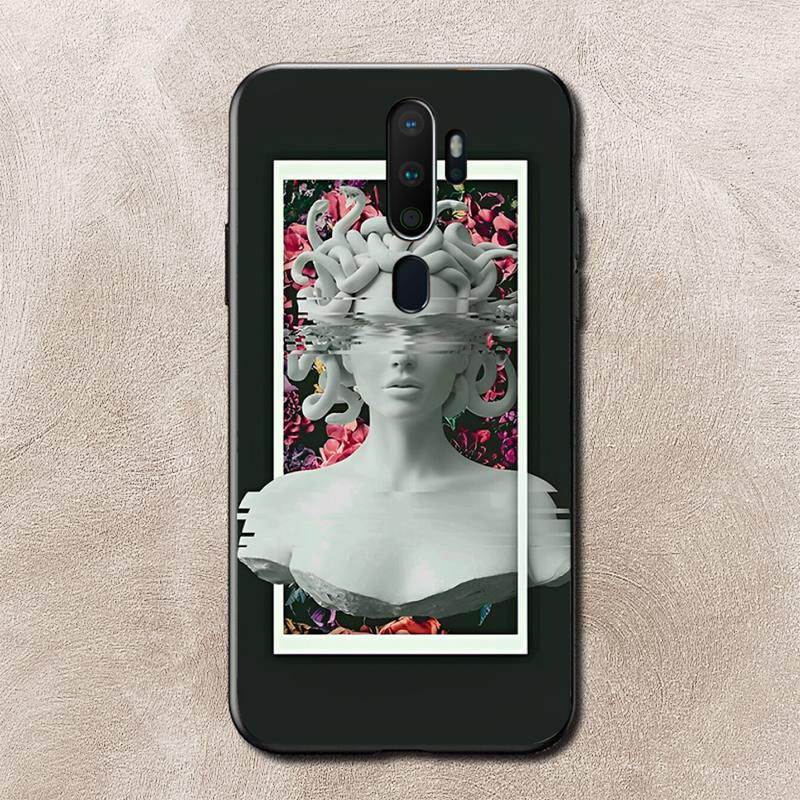 Mona Lisa Handyhülle für Vivo Y91C Y11 17 19 17 67 81 Oppo A9 2020 Realme c3