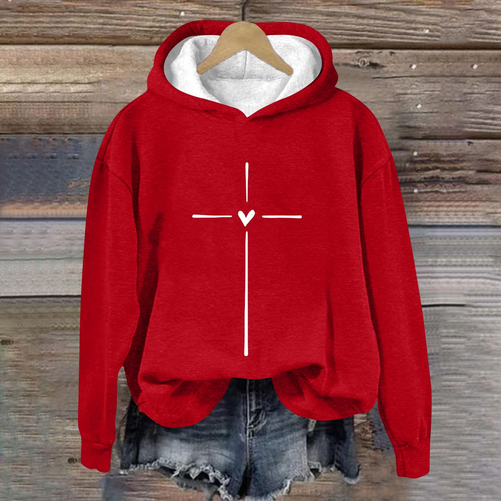 

Женские толстовки с длинным рукавом с принтом, толстовки, одежда для девочек-подростков, повседневные пуловеры, модные повседневные универсальные повседневные толстовки, топ XL винный