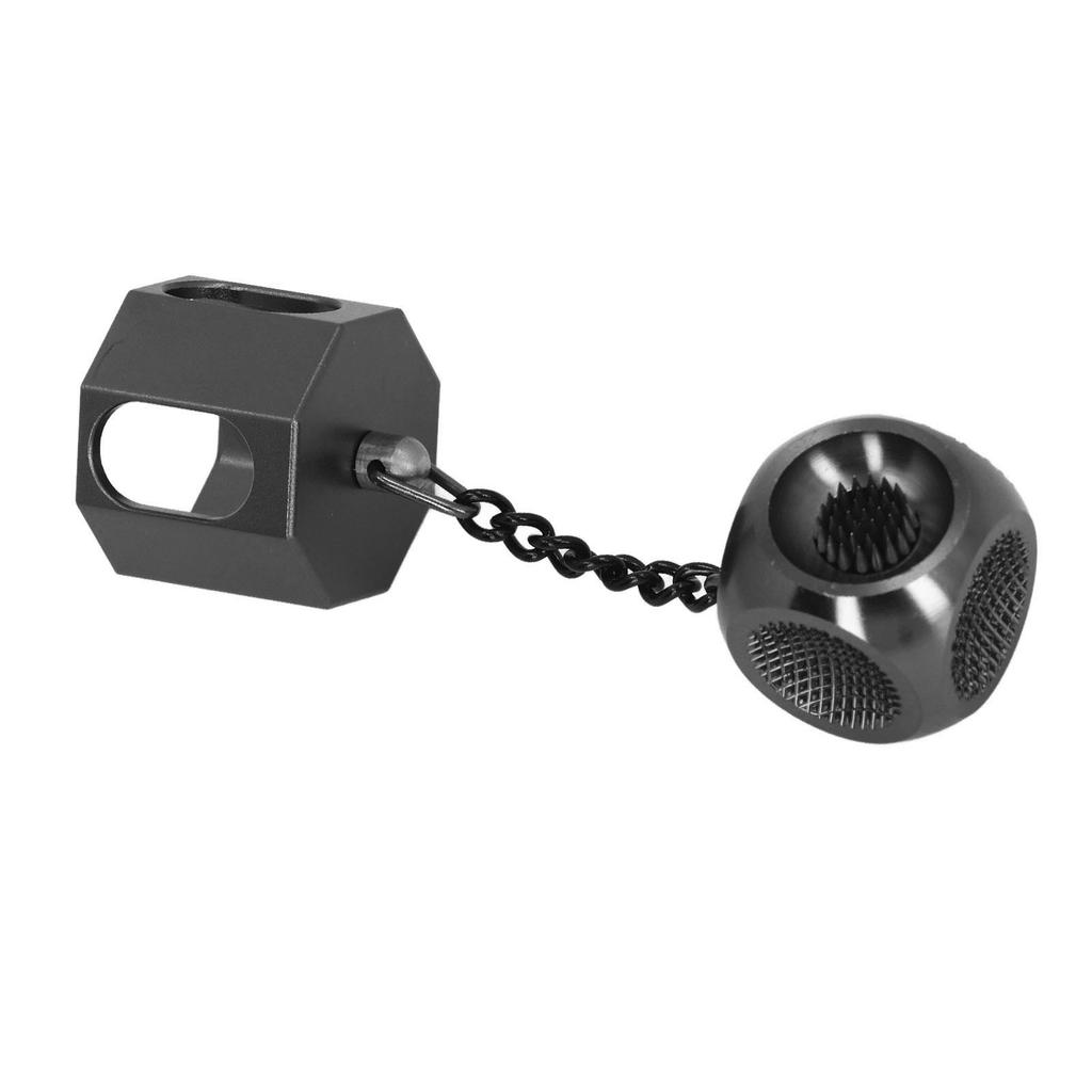 Billiard Chalk Holder Aluminum Alloy Portable Magnetic Pool Cue Chalk Holder for Accessory