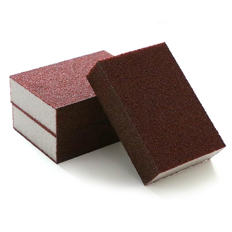 Grit Sponge Scrubber: Kitchen Dishwashing Rust Remover & Pot Cleaning Tool