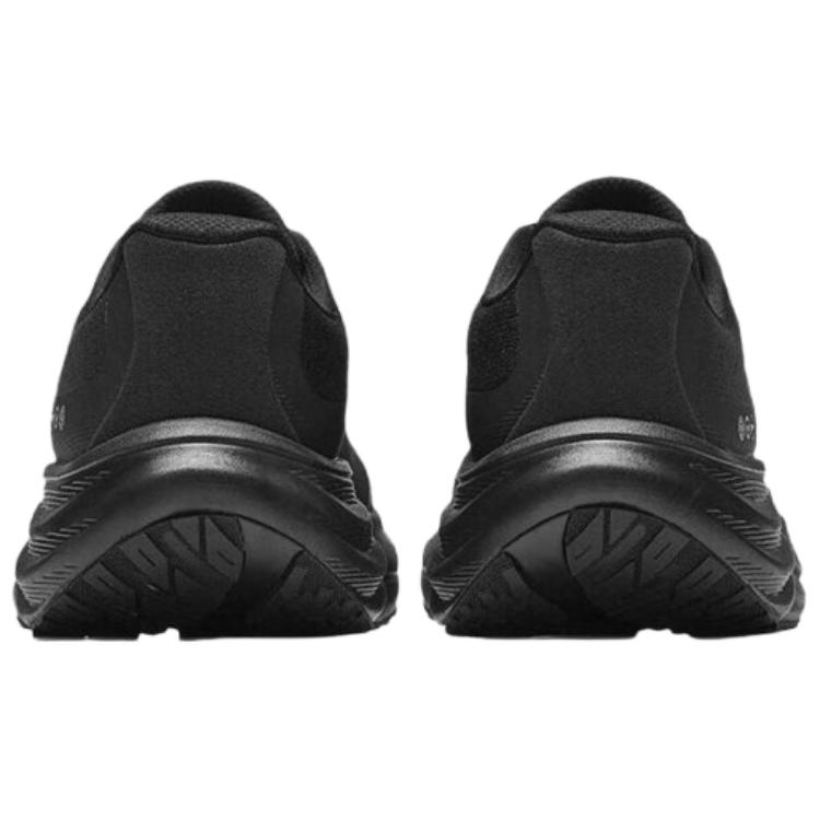 Anta Travel Step PG7 Leather Sports Comfortable Cushioning Rebound Low Top Urban Commuting Running Shoes Men Sneaker Basic-Black 112515509-6