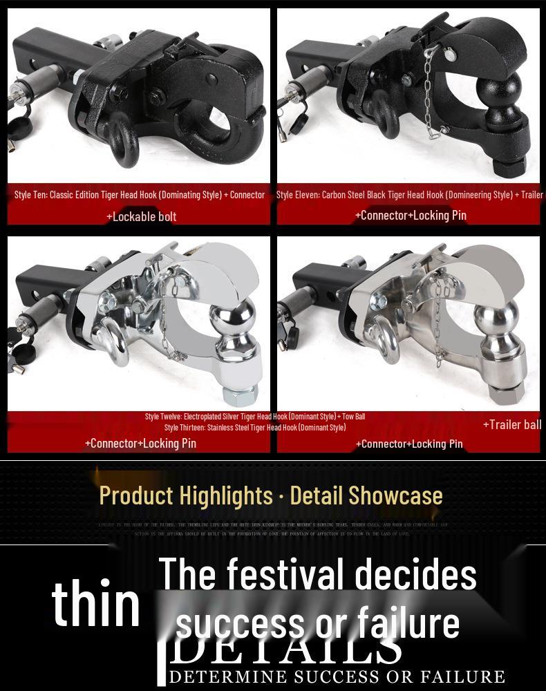 Compatible Tow Hook for Mercedes GLS350, GL450, GLE400 - Enhanced Trailer Coupling