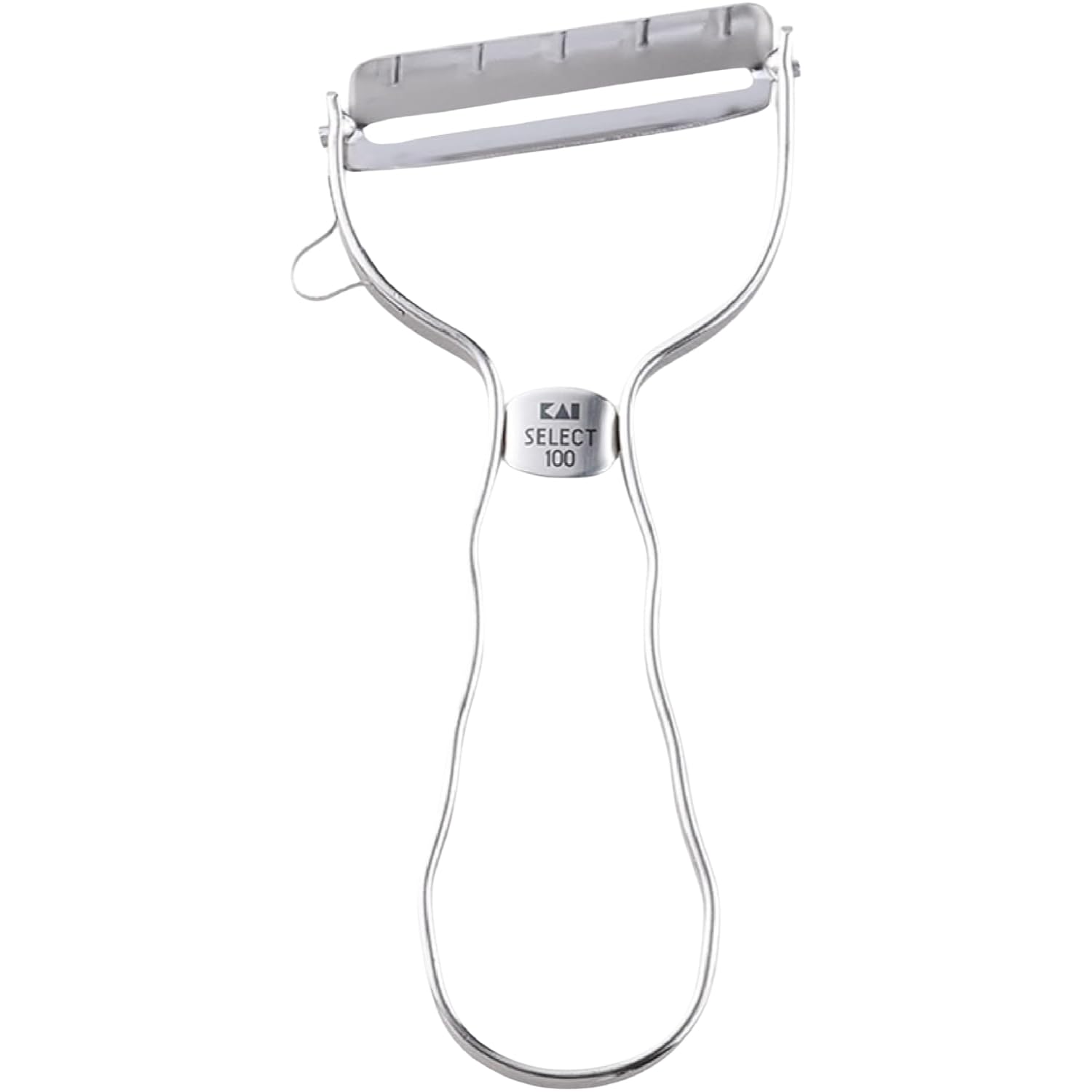 

Kai Corporation Silver SELECT100 DH3000 Бонусная овощечистка, Т-образная + белый