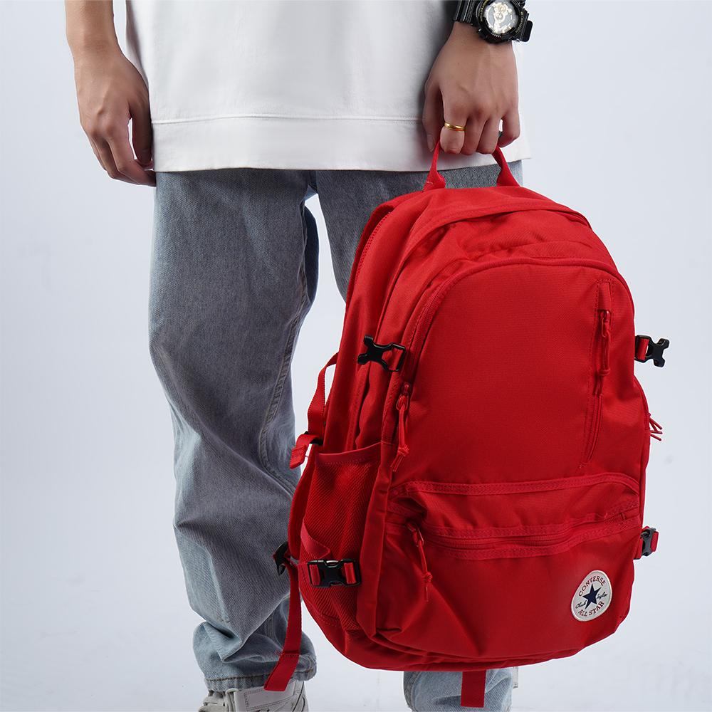 New Converse Mochila Straight Edge Backpack Red 10021138-610