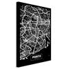 Image - Negative Map: Porto (1-Part) Vertical