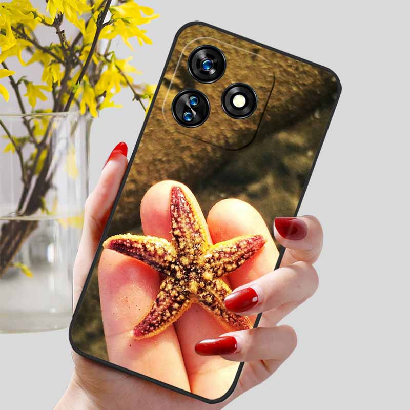 Phone Cover for Oukitel C51 Case Fashion Marble Silicone Soft Bumper for C 51 Oukitel C51 OukitelC51 Back Fundas TPU Coques Bag